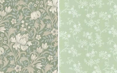 sage coloured wallpaper