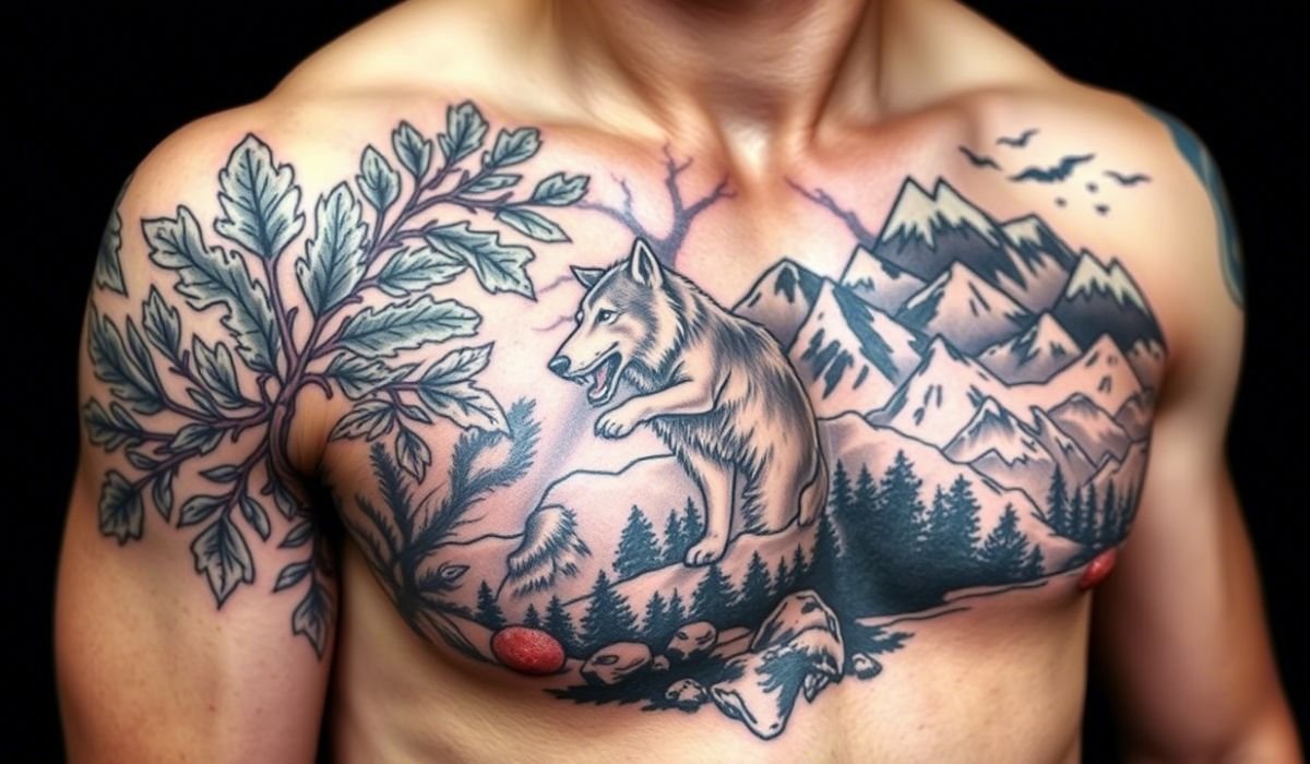 nature tattoo designs for men