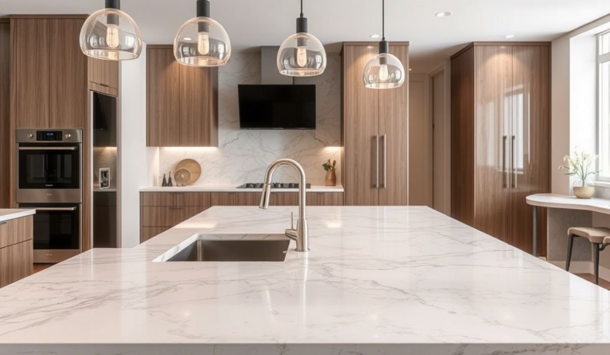 quartz countertops that look like marble