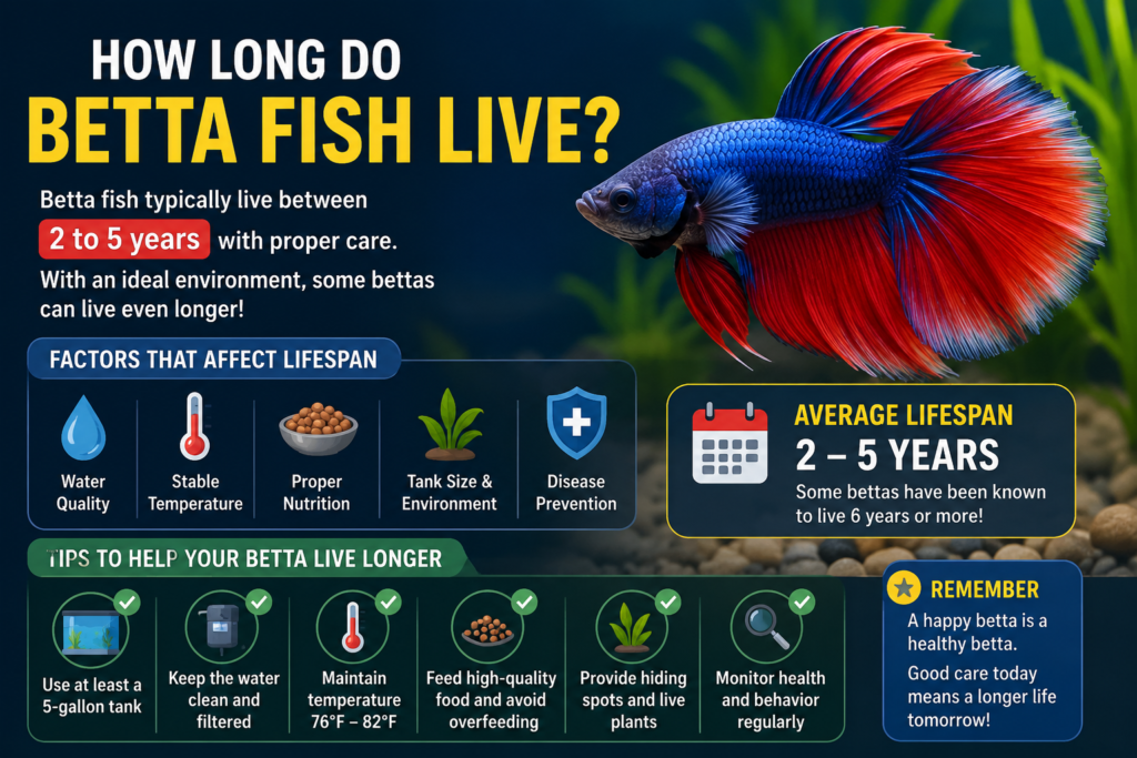 How Long Do Betta Fish Live