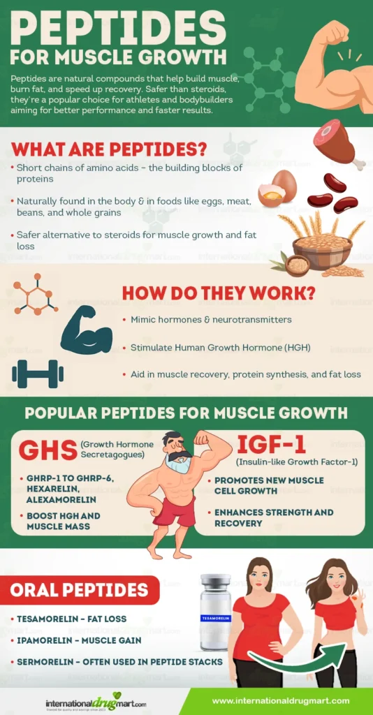 Best Peptides for Muscle Growth