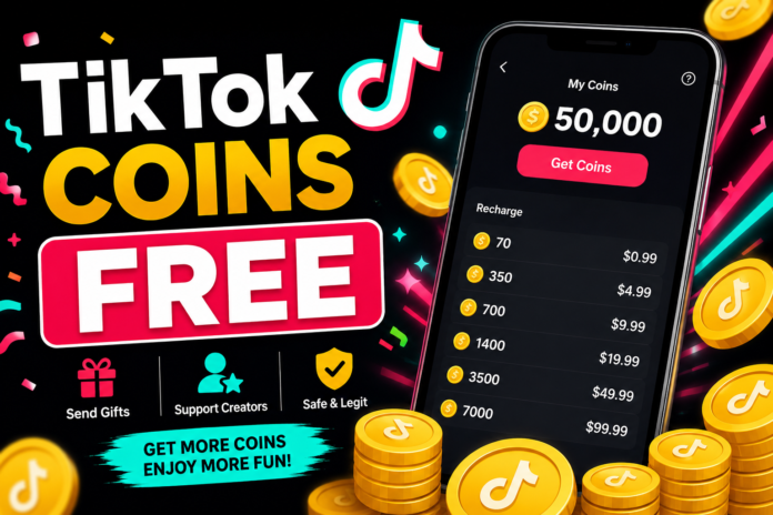 TikTok Coins Free