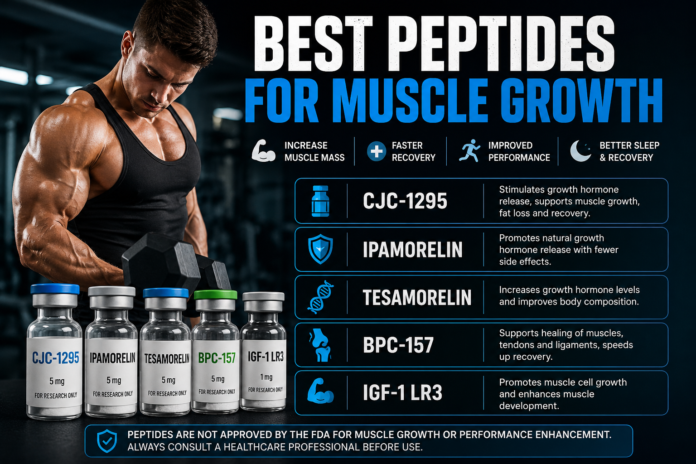 Best Peptides for Muscle Growth