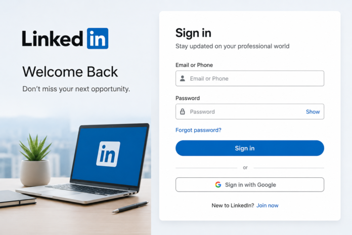 LinkedIn Login