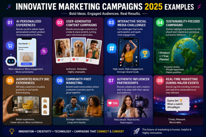 Innovative Marketing Campaigns 2025 Examples