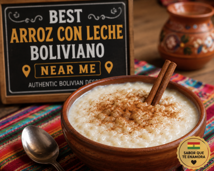 Best Arroz Con Leche Boliviano Near Me